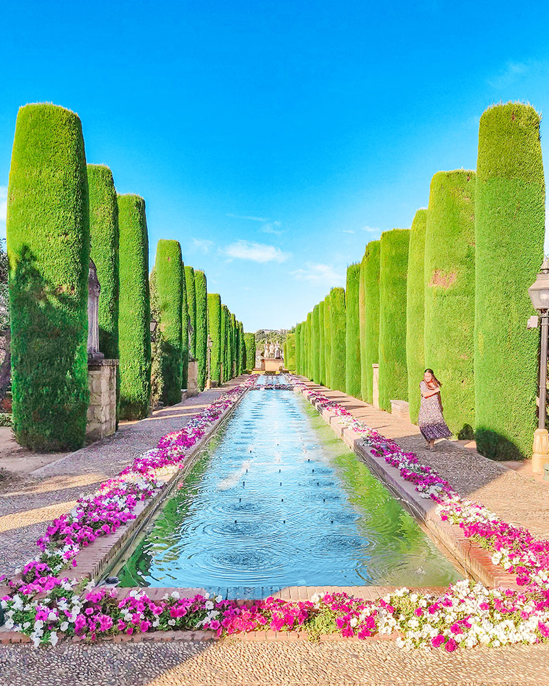 Qué ver en Córdoba en 2 días: Jardines del Alcázar de los Reyes Cristianos