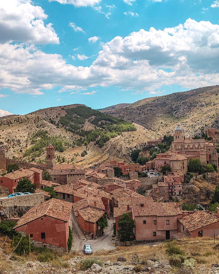 Vistas desde el mirador de Albarracín