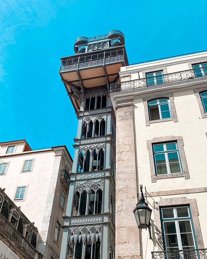 Qué ver y hacer en Lisboa, el Elevador Santa Justa, el más famoso