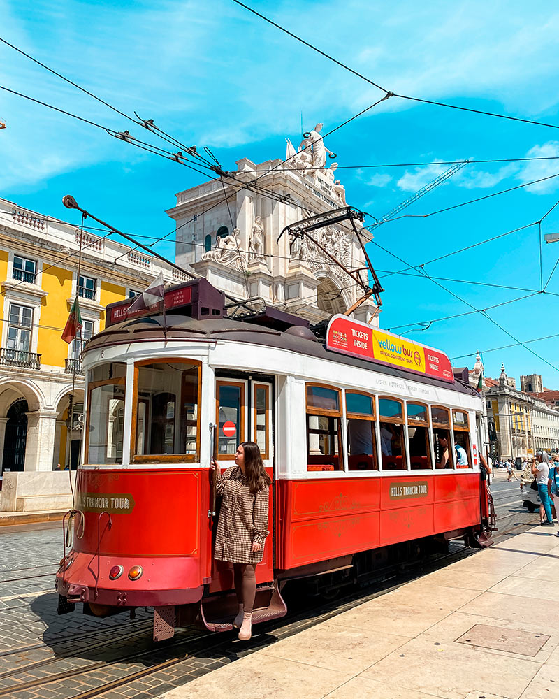 Subir a un tranvía turístico, qué ver en Lisboa en 3 días