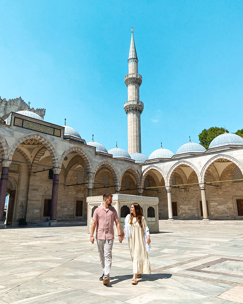 Mezquita de Solimán, una de las más bonitas que ver en Estambul en 3 días